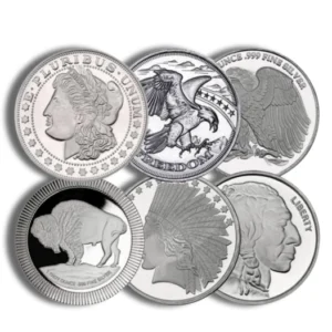 1 Ounce Silver Round - Design Varies (IRA Eligible)