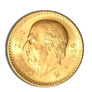 Mexican Gold 10 Peso Coin