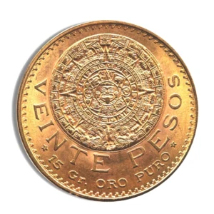 Mexican Gold 20 Peso Coin