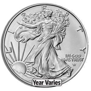 1 Ounce Silver American Eagle - BU (Year Varies)